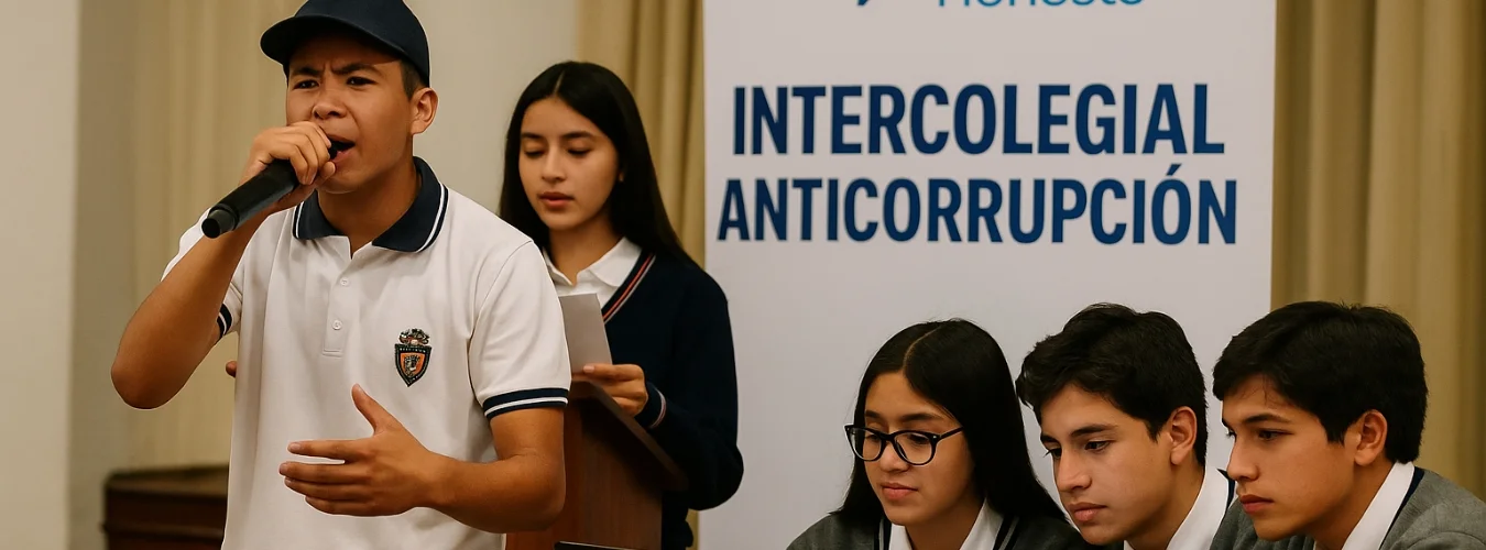 Quito Honesto impulsa una nueva generación de integridad: Primer Intercolegial Anticorrupción reunirá a jóvenes de colegios municipales.